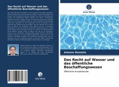 Das Recht auf Wasser und das öffentliche Beschaffungswesen - Maniatis, Antonio