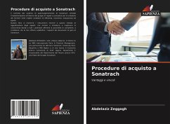 Cover Procedure di acquisto a Sonatrach