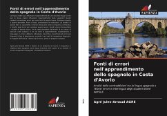 Fonti di errori nell'apprendimento dello spagnolo in Costa d'Avorio - Agre, Agré Jules-Arnaud