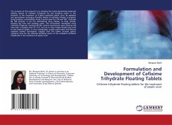 Formulation and Development of Cefixime Trihydrate Floating Tablets