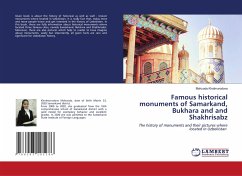 Famous historical monuments of Samarkand, Bukhara and and Shakhrisabz