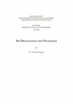 Die Prostagmata der Ptolemäer - Käppel, Eva Christina