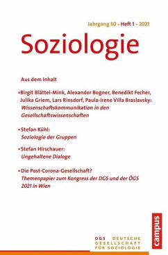 Soziologie 1/2021 (eBook, PDF)