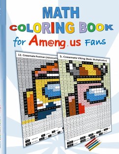 Math Coloring Book for Am@ng.us Fans - Roogle, Ricky