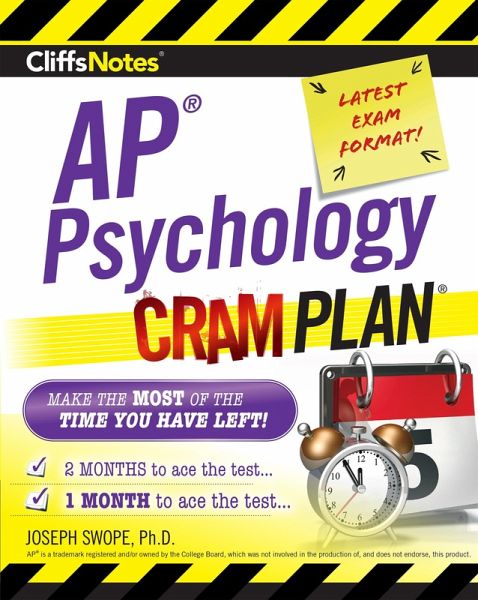 CliffsNotes AP Psychology Cram Plan (eBook, ePUB) CliffsNotes AP Psychology Cram Plan (eBook, ePUB)