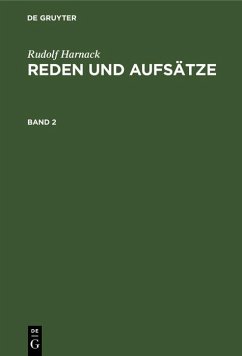 Cover Reden und Aufsätze (eBook, PDF)