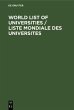 World List of Universities / Liste... - Bild 1