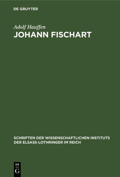 Johann Fischart (eBook, PDF)