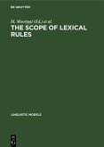 The scope of lexical rules (eBook, PDF)