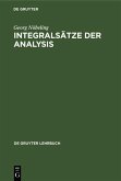 Integralsätze der Analysis (eBook, PDF)