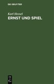 Ernst und Spiel (eBook, PDF)