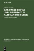 Das Passé défini und Imparfait im Altfranzösischen (eBook, PDF)
