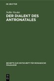 Der Dialekt des Antronatales (eBook, PDF)