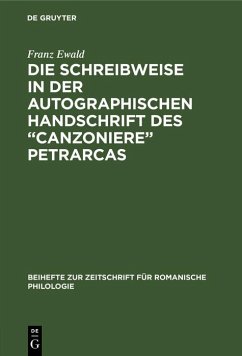 Cover Die Schreibweise in der autographischen Handschrift des 