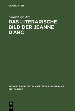 Cover Das literarische Bild der Jeanne d'Arc (eBook, PDF)