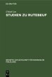 Studien zu Rutebeuf (eBook, PDF) - Bild 1