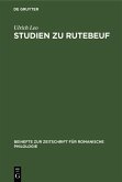 Studien zu Rutebeuf (eBook, PDF)