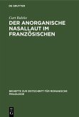 Der Anorganische Nasallaut im Französischen (eBook, PDF)