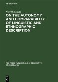 On the Autonomy and Comparability of Linguistic and Ethnographic Description (eBook, PDF)