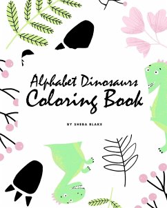 Alphabet Dinosaurs Coloring Book for Children (8x10 Coloring Book / Activity Book) - Blake, Sheba