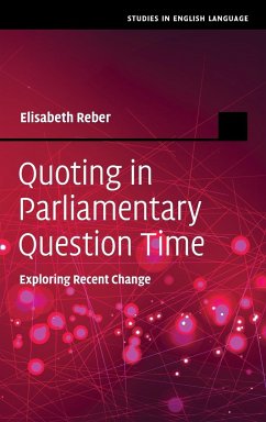 Quoting in Parliamentary Question Time - Reber, Elisabeth