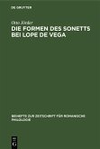 Die Formen des Sonetts bei Lope de Vega (eBook, PDF)