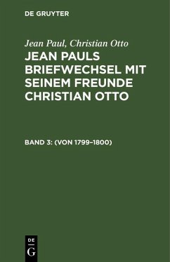 (Von 1799-1800) (eBook, PDF) - Paul, Jean; Otto, Christian