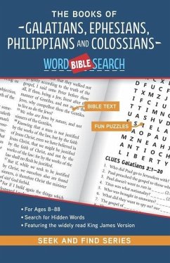 The Books Galatians, Ephesians, Philippians and Colossians: Bible Word Search - Thebiblepeople