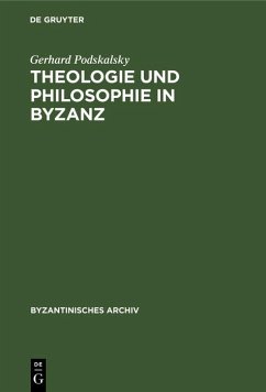 Cover Theologie und Philosophie in Byzanz (eBook, PDF)