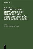 Allgemeiner Theil (eBook, PDF) Allgemeiner Theil (eBook, PDF)