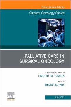 Palliative Care in Surgical Oncology, an Issue of Surgical Oncology Clinics of North America