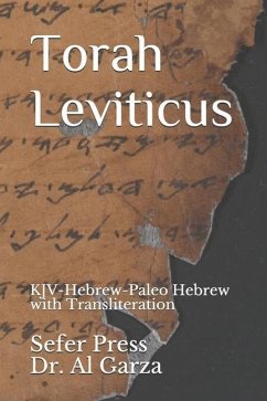 Torah Leviticus: KJV-Hebrew-Paleo Hebrew with Transliteration - Press, Sefer