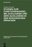 Studien zum Funktionswandel bei Auxiliarien und Semi-Auxiliarien in den romanischen Sprachen (eBook, PDF)