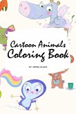 Cartoon Animals Coloring Book for Children (6x9 Coloring Book / Activity Book)