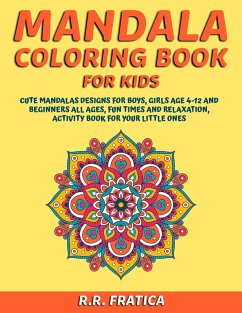 Mandala coloring book for kids - Fratica, R R