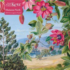 Adult Jigsaw Puzzle Kew: Marianne North: View in the Brisbane Botanic Garden (500 Pieces)