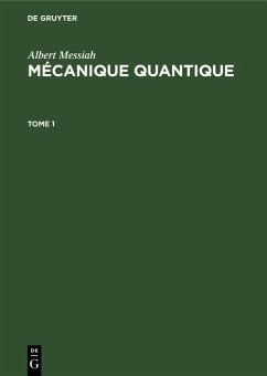 Cover Albert Messiah: Mécanique quantique. Tome 1 (eBook, PDF)