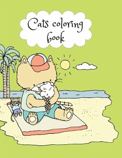 Cats coloring book - Publishing, Cristie