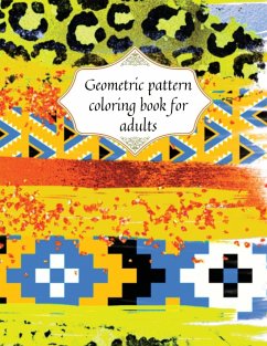 Geometric patterns coloring book for adults - Jameslake, Cristie