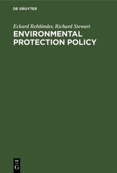 Environmental Protection Policy (eBook, PDF) - Rehbinder, Eckard; Stewart, Richard