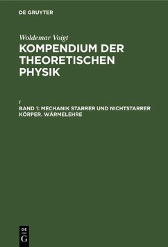 Cover Mechanik starrer und nichtstarrer Körper. Wärmelehre (eBook, PDF)