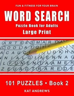 Word Search Puzzle Book for Adults - Plus, Puzzle Books; Andrews, Kat
