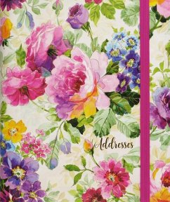 Peony Garden Large Address Book