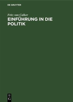Cover Einführung in die Politik (eBook, PDF)