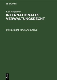 Cover Innere Verwaltung, Teil 2 (eBook, PDF)