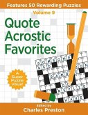 Quote Acrostic Favorites