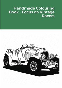 Handmade Colouring Book - Focus on Vintage Racers - Barber, Ted