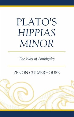 Plato's Hippias Minor - Culverhouse, Zenon