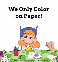 Cover We Only Color on Paper!