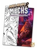 Melanin and Mechs: A Swordsfall Coloring Book